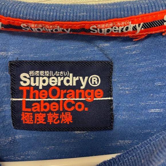 Superdry Orange Label T Shirt Small - Picture 2 of 4